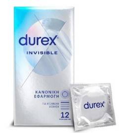 Durex Invisible Extra Sensitive, Condoms, 12